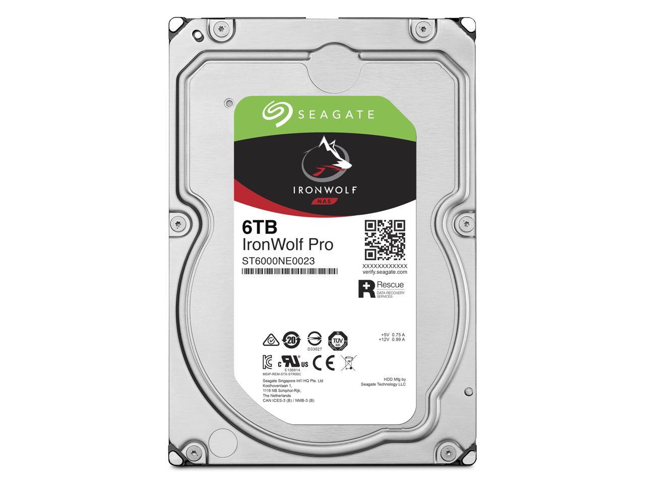 Seagate Ironwolf Pro St Nt Tb Rpm Mb Cache Sata Gb S Internal Hard Drive