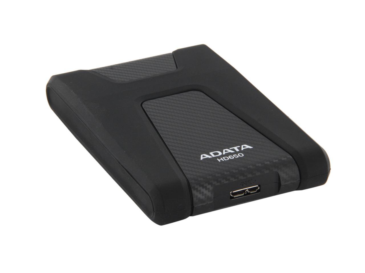 Adata 1tb Dashdrive Durable Hd650 External Hard Drive Usb 30 Model Ahd650 1tu3 Cbk Black 7630