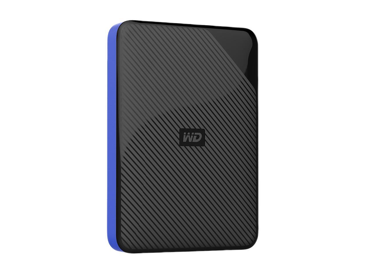 WD 4TB Gaming Drive Black External Hard Drive for Playstation/Xbox & PC