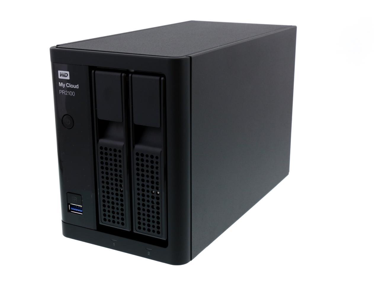 WD 12TB My Cloud PR2100 Pro Series w/ Transcoding, NAS - Quad-core ...