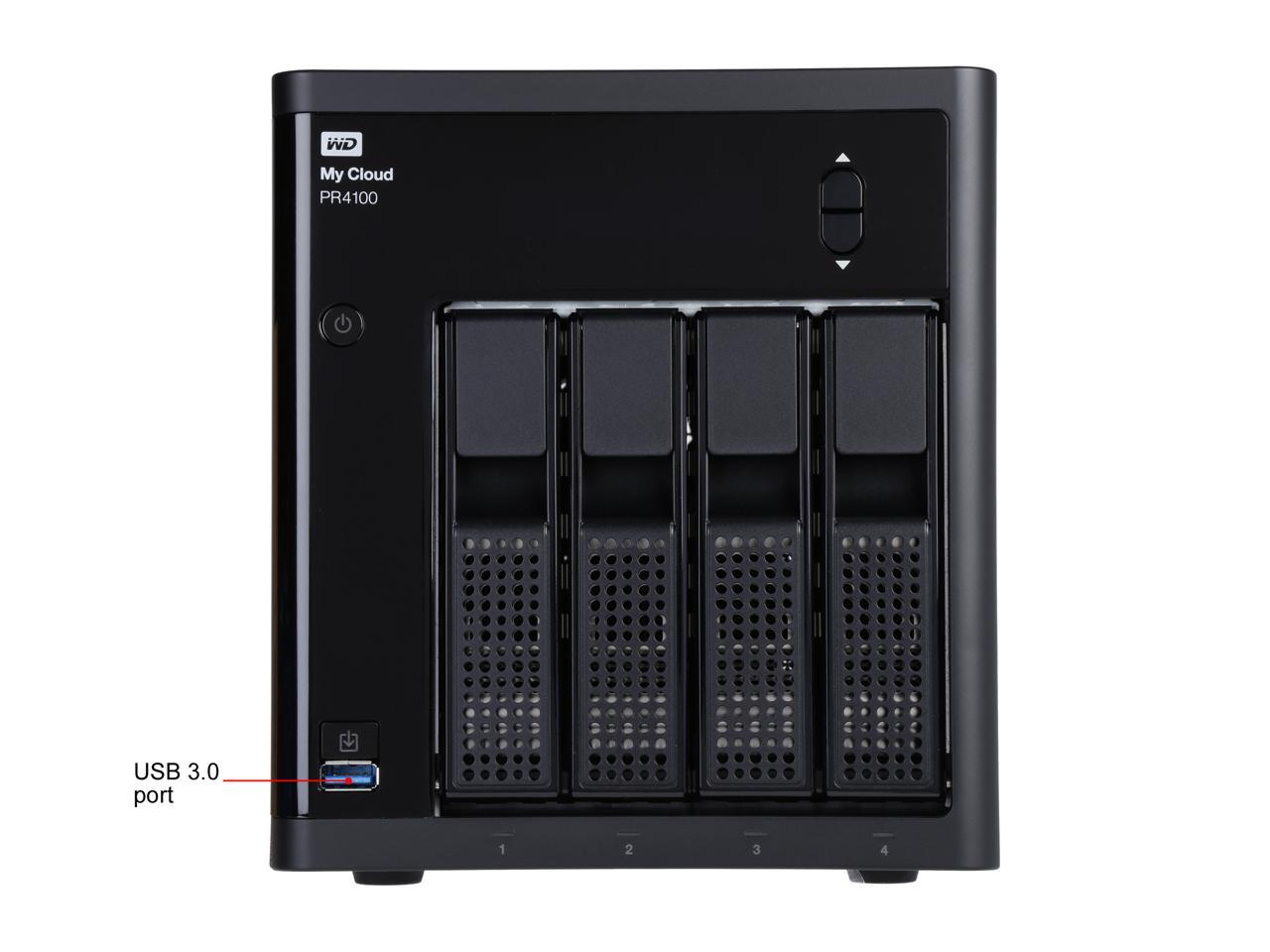 WD 0TB My Cloud PR4100 Pro Series Diskless Media Server - Newegg.ca