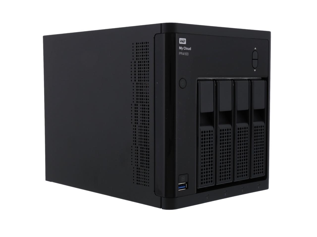 WD 16TB My Cloud PR4100 Pro Series Media Server with Transcoding, NAS ...