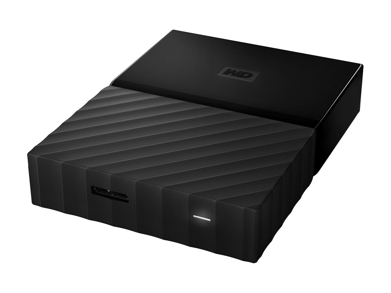 Wd 4tb My Passport Portable Hard Drive Usb 3 0 Model Wdbyft0040bbk Wesn