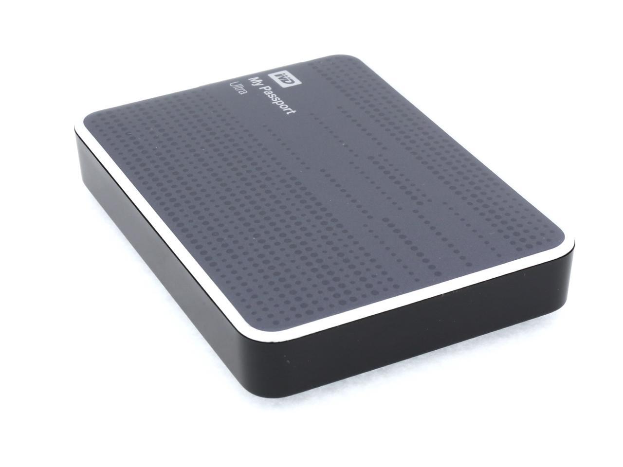 Wd 2tb My Passport Ultra Portable Hard Drive Usb 3 0 Model Wdbmwv0020btt Nesn Titanium Newegg Com