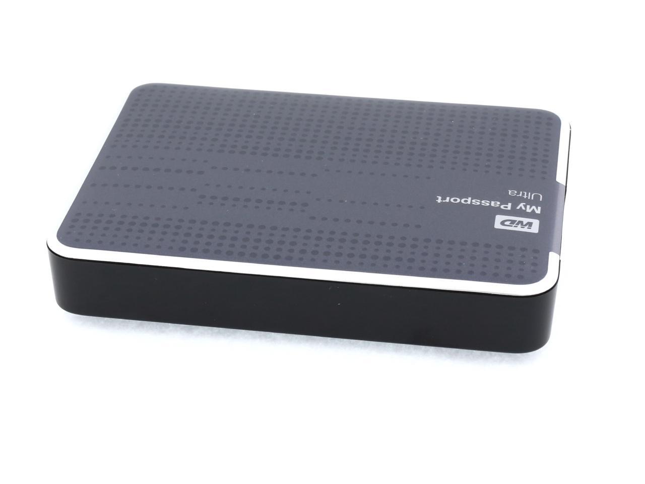 Wd 2tb My Passport Ultra Portable Hard Drive Usb 3 0 Model Wdbmwv0020btt Nesn Titanium Newegg Com