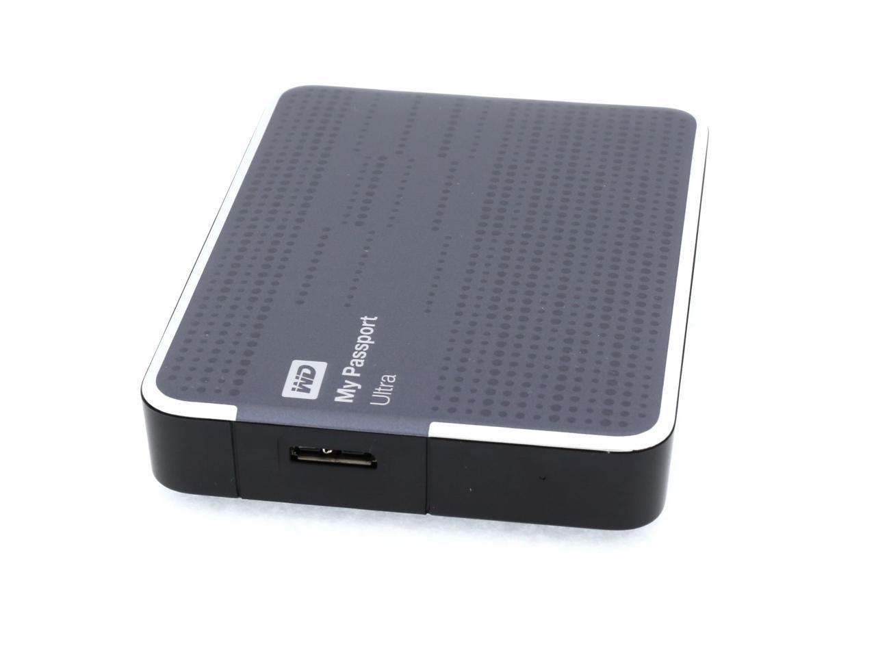 Wd 2tb My Passport Ultra Portable Hard Drive Usb 3 0 Model Wdbmwv0020btt Nesn Titanium