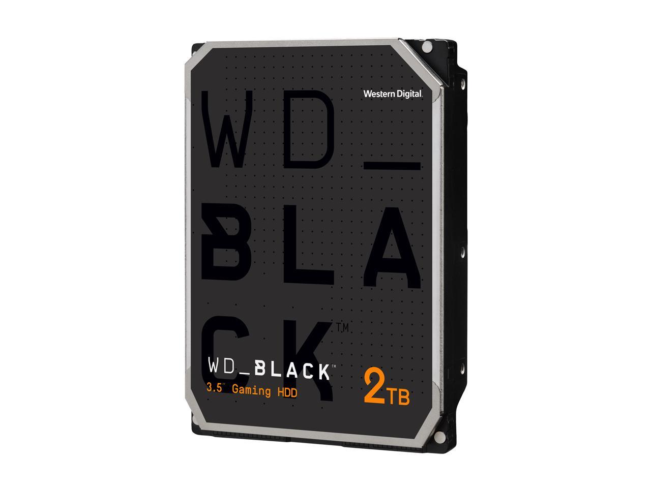 WD Black 2TB Performance Desktop Hard Disk Drive - 7200 RPM SATA 6Gb/s 64MB  Cache 3.5 Inch - WD2003FZEX - OEM