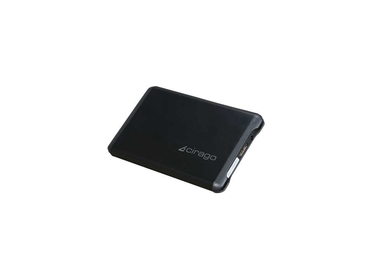 cirago 320GB Portable External Hard Drive USB 3.0 Model CST6032 Black