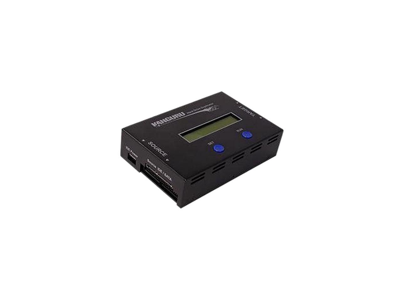 KANGURU Hard Drive Duplicator Native SATA and 3.5" PATA Model KCLONE1HDMBC Black