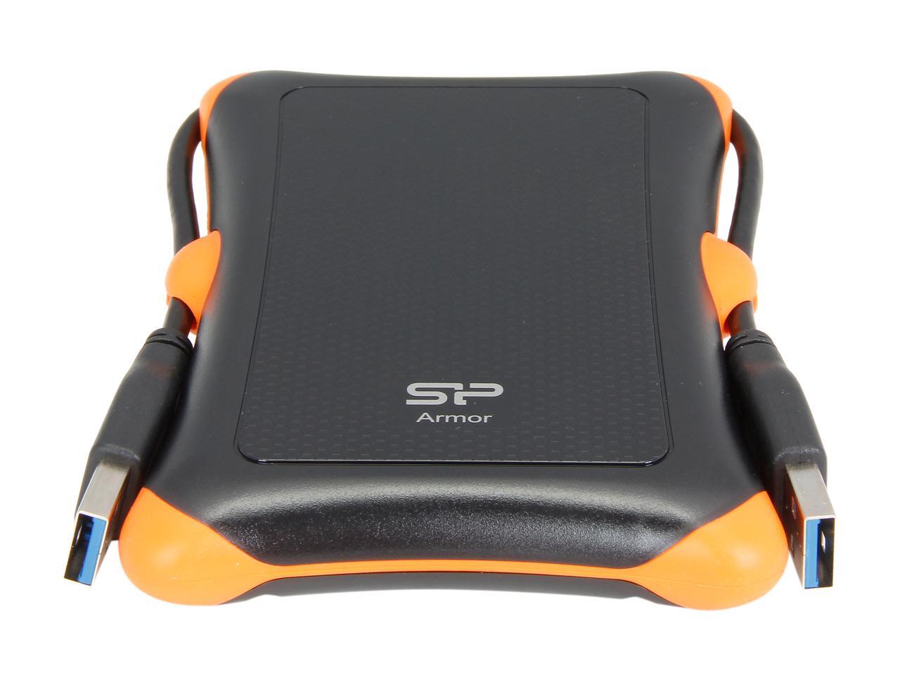 Silicon Power 500GB Armor Shockproof Portable Hard Drive USB 3.0 Model