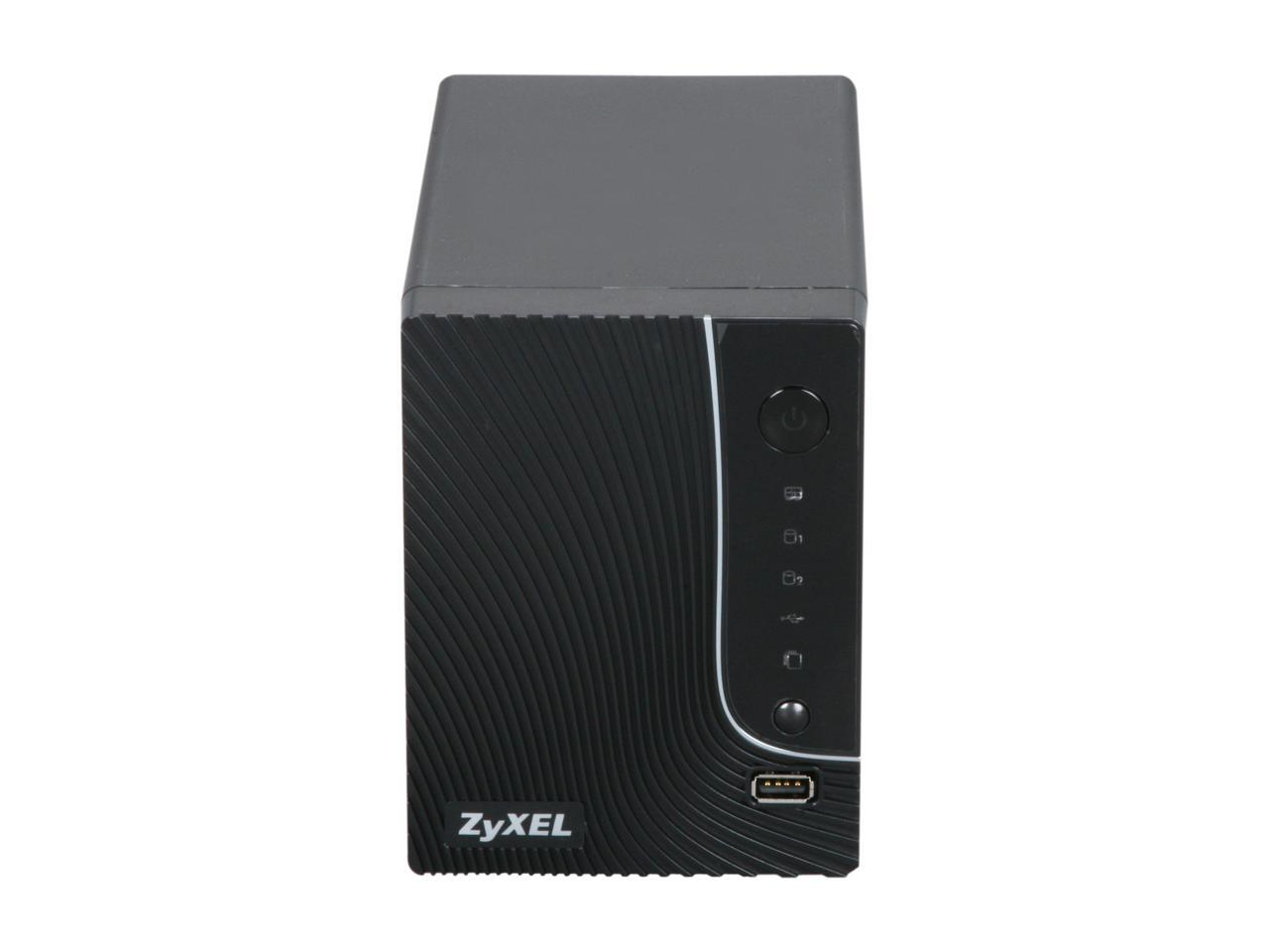 ZyXEL NSA221 2 Bay Network Storage Server For Digital Home - Newegg.com