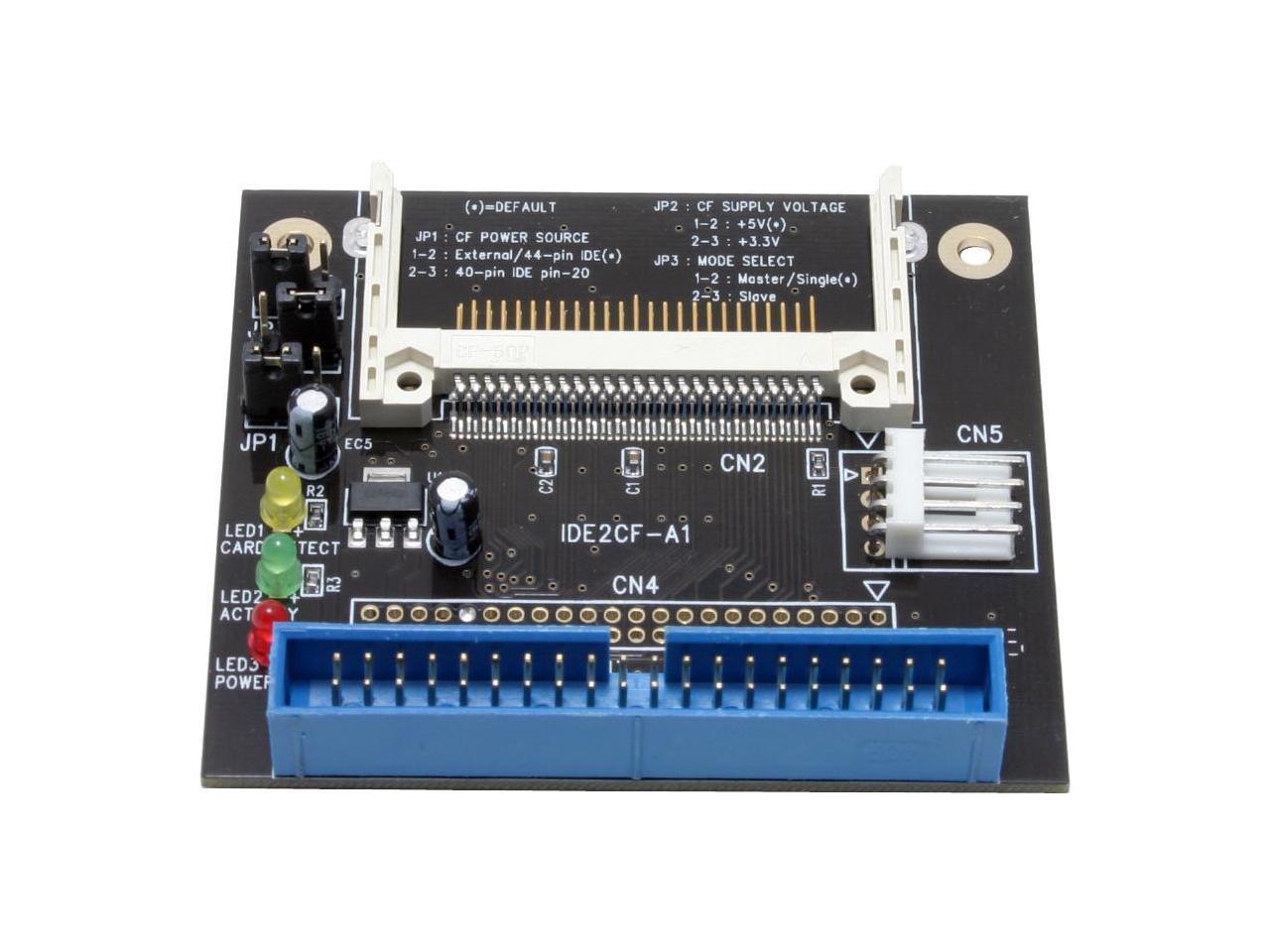 Syba IDE to CF Adapter with Bracket Connects to 3.5” IDE Host Interface 