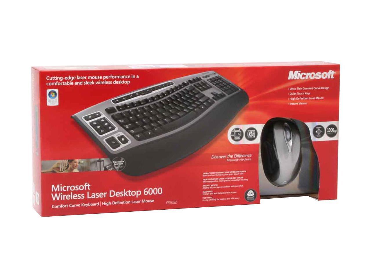 Microsoft Wireless Laser Desktop 6000 V2 Newegg.ca