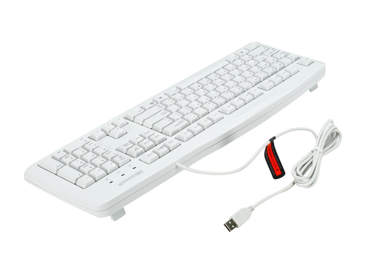 Microsoft Wired Keyboard 200 White OEM