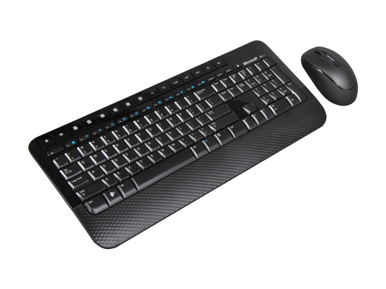 Microsoft Wireless Desktop 2000 Keyboard Mouse Combo English Hebrew M7J-00010 