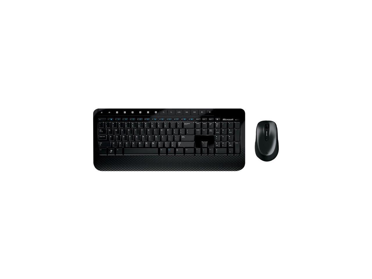 Microsoft Wireless Desktop 2000 M7J00002 Black RF Wireless Keyboard