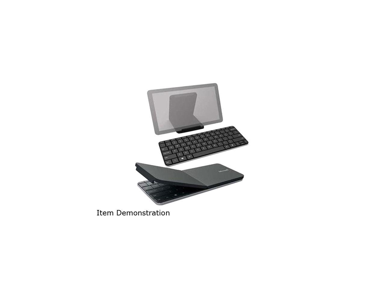 Microsoft Wedge Mobile Keyboard U6R00002 Black Bluetooth Wireless