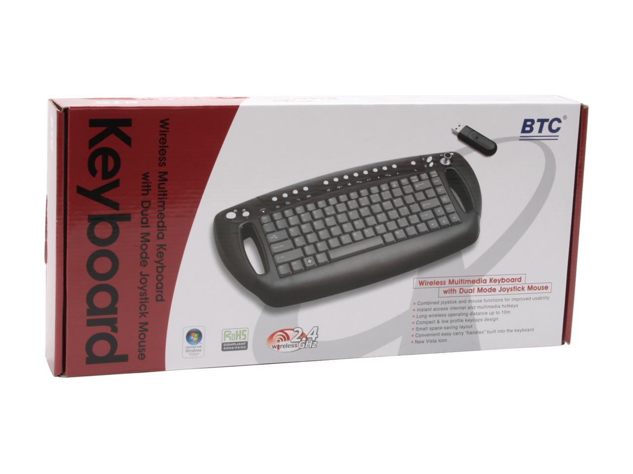 btc 9019urf iii wireless multimedia keyboard