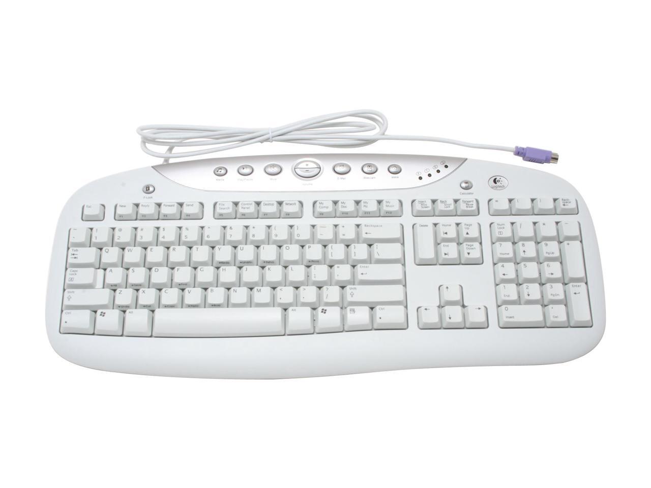 Logitech Office Pro 9674520403 White Keyboard