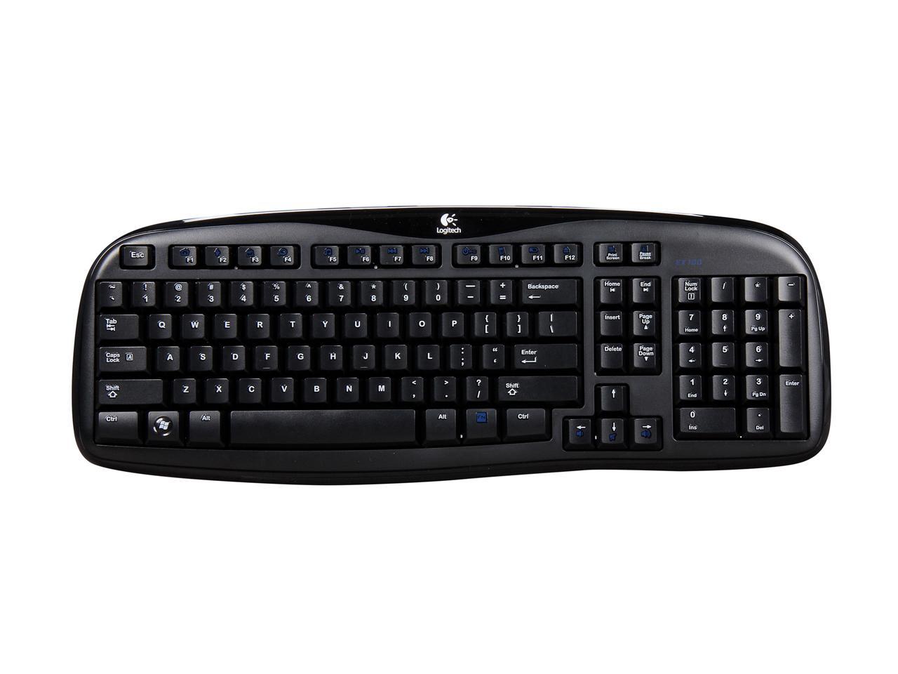 Unifying USB Receiver Desktop keyboard Logitech EX100 combo keyboard mouse 