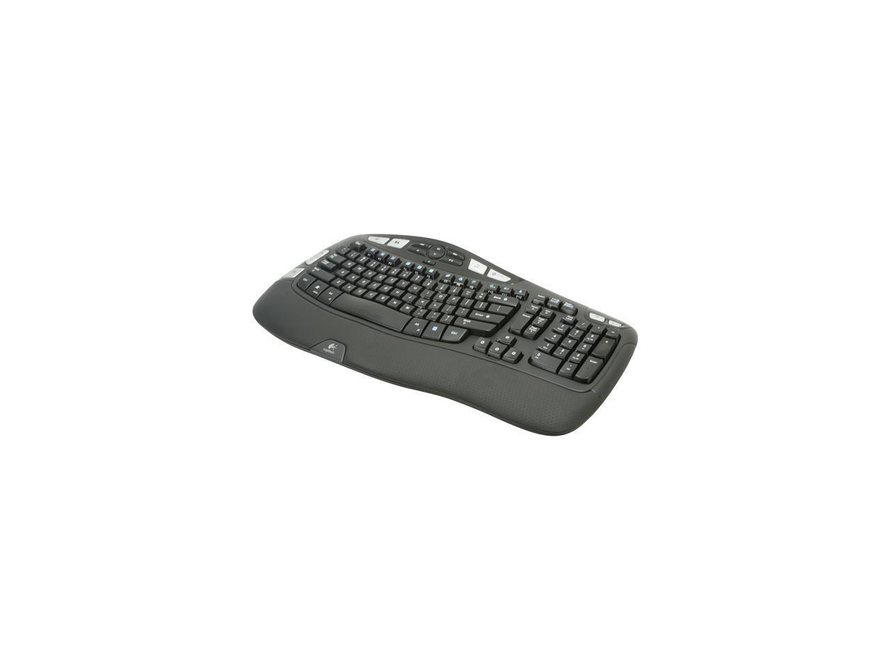 Logitech K350 Wireless Keyboard Logitech M510 Wireless Mouse –USB Receiver