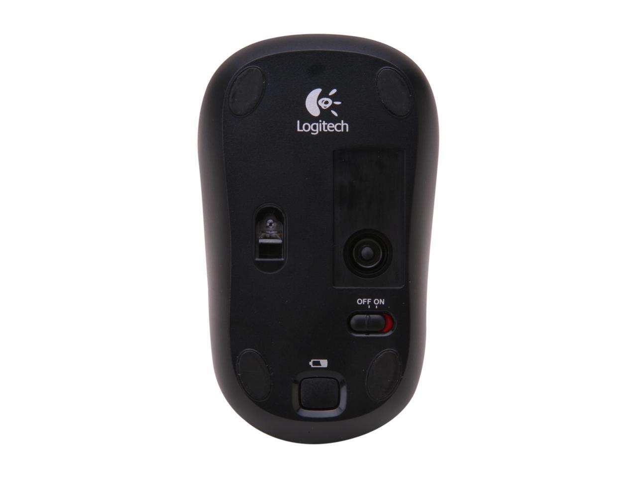 Refurbished Logitech Recertified 920002836 MK320 Black RF Wireless Desktop Mouse (M215