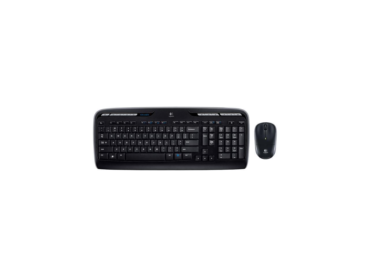 Logitech MK320 Black RF Wireless Desktop (French CDN Layout) - Newegg.ca