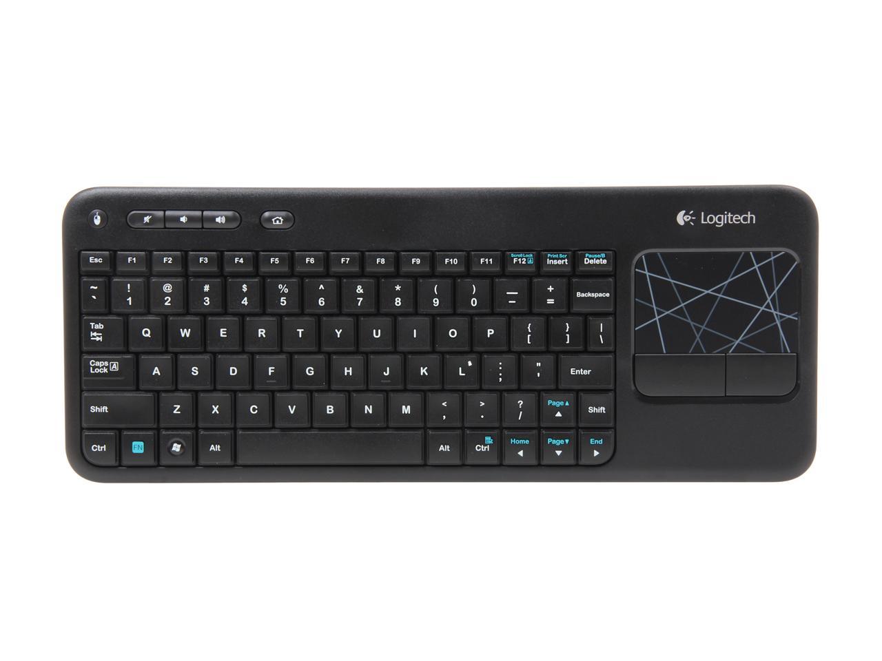 Fabrikant Actie Collectief Logitech K400 2.4GHz Wireless Touch Keyboard - Newegg.com
