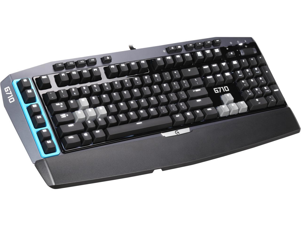 marmelade Bevidst relæ Logitech G710 Mechanical USB Gaming Keyboard - Newegg.com