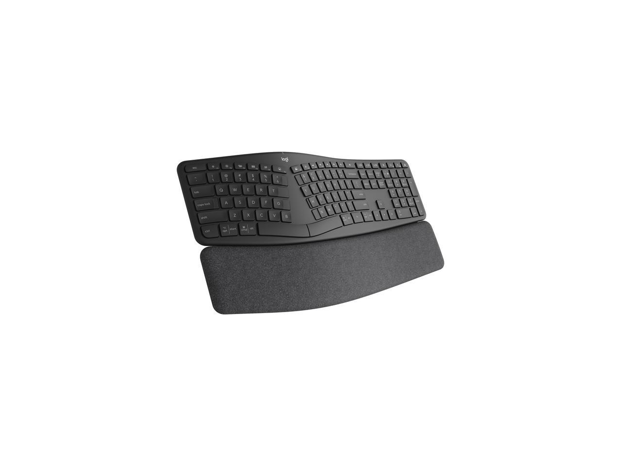 Logitech Ergo K860 Split Wireless Keyboard for Business - Ergonomic ...