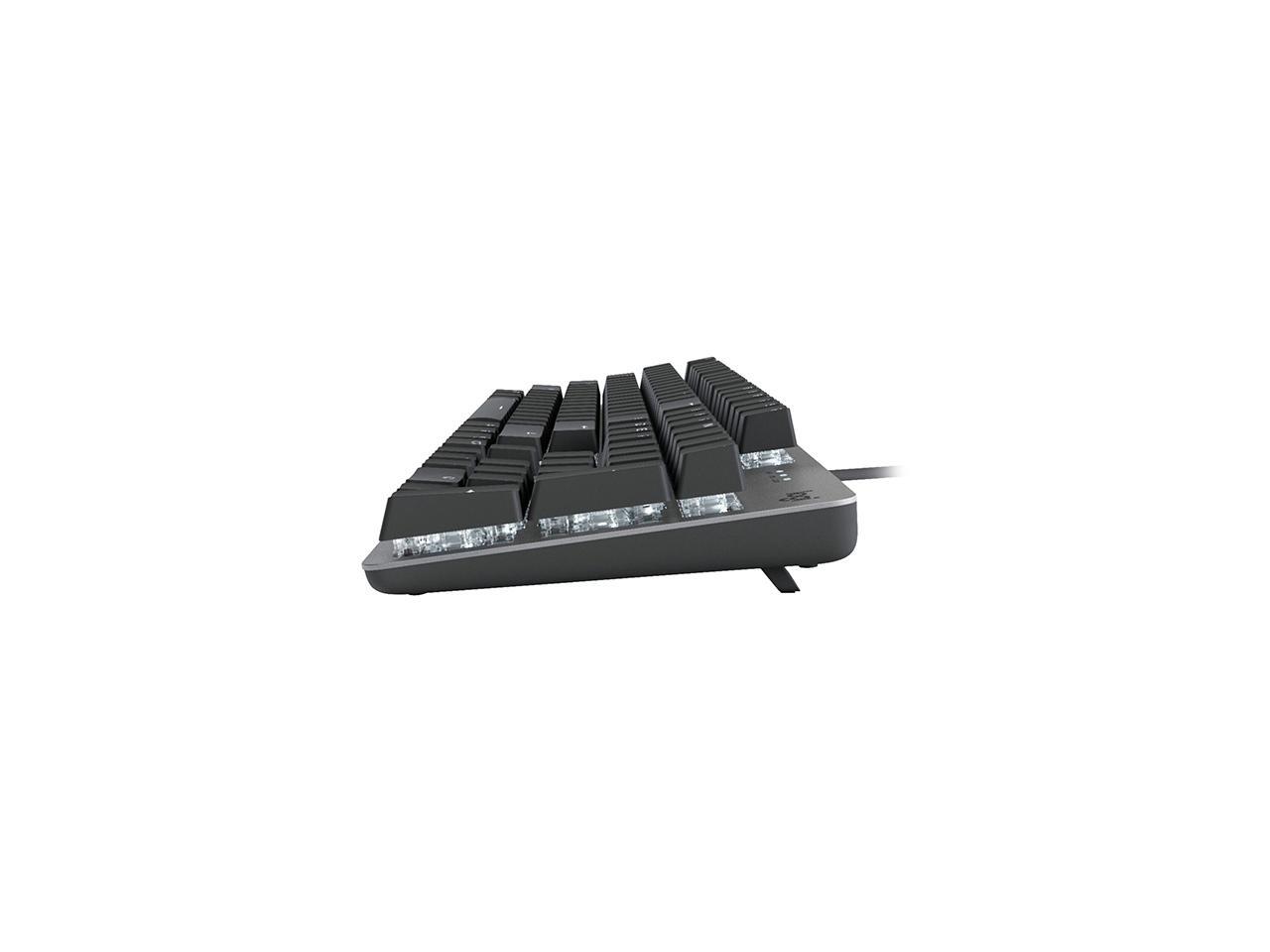 Logitech k845 mechanical illuminated corded aluminum keyboard ttc