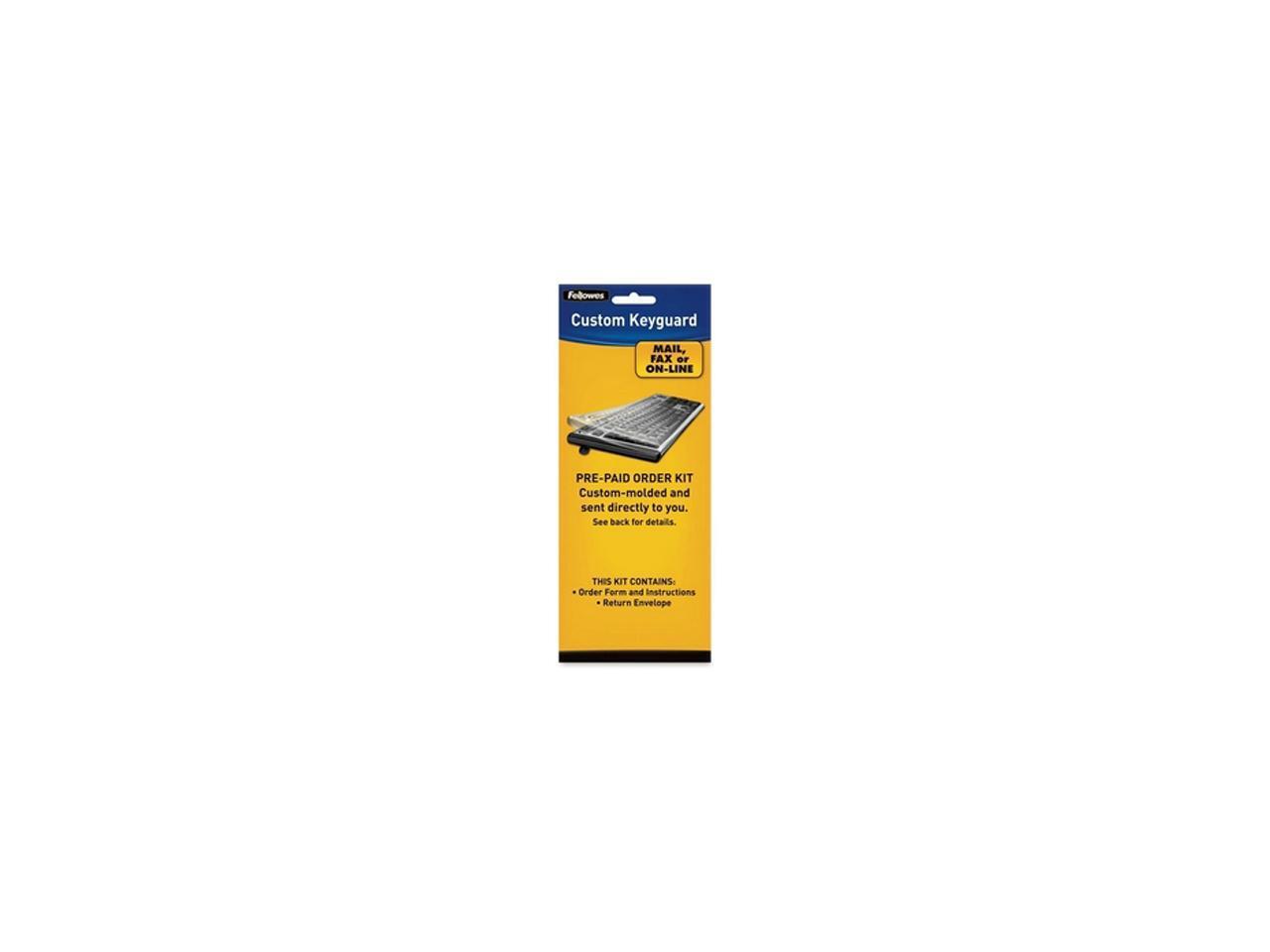 Fellowes 99680 Antimicrobial Custom Keyguard Cover Kit