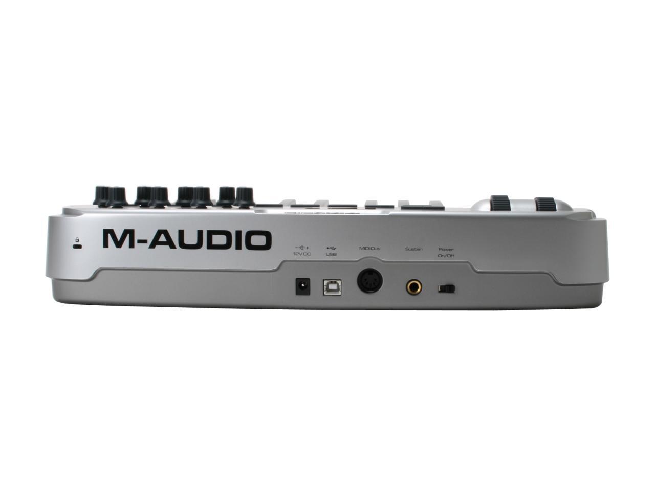 m audio oxygen 8 v2 usb midi controller