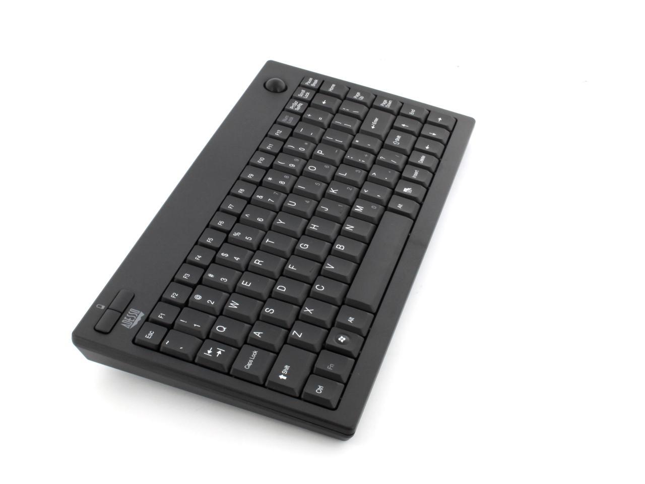 Adesso WKB-3100UB 2.4 GHz RF Wireless Mini keyboard built-in Optical ...