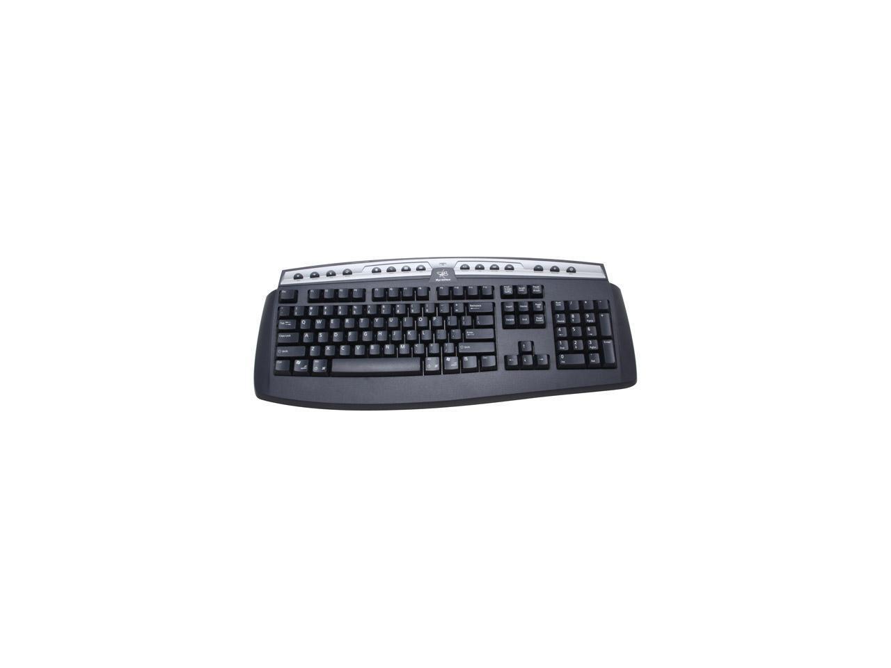Gyration GO 2.4 GP6205FKM Blue RF Wireless Keyboard Suite