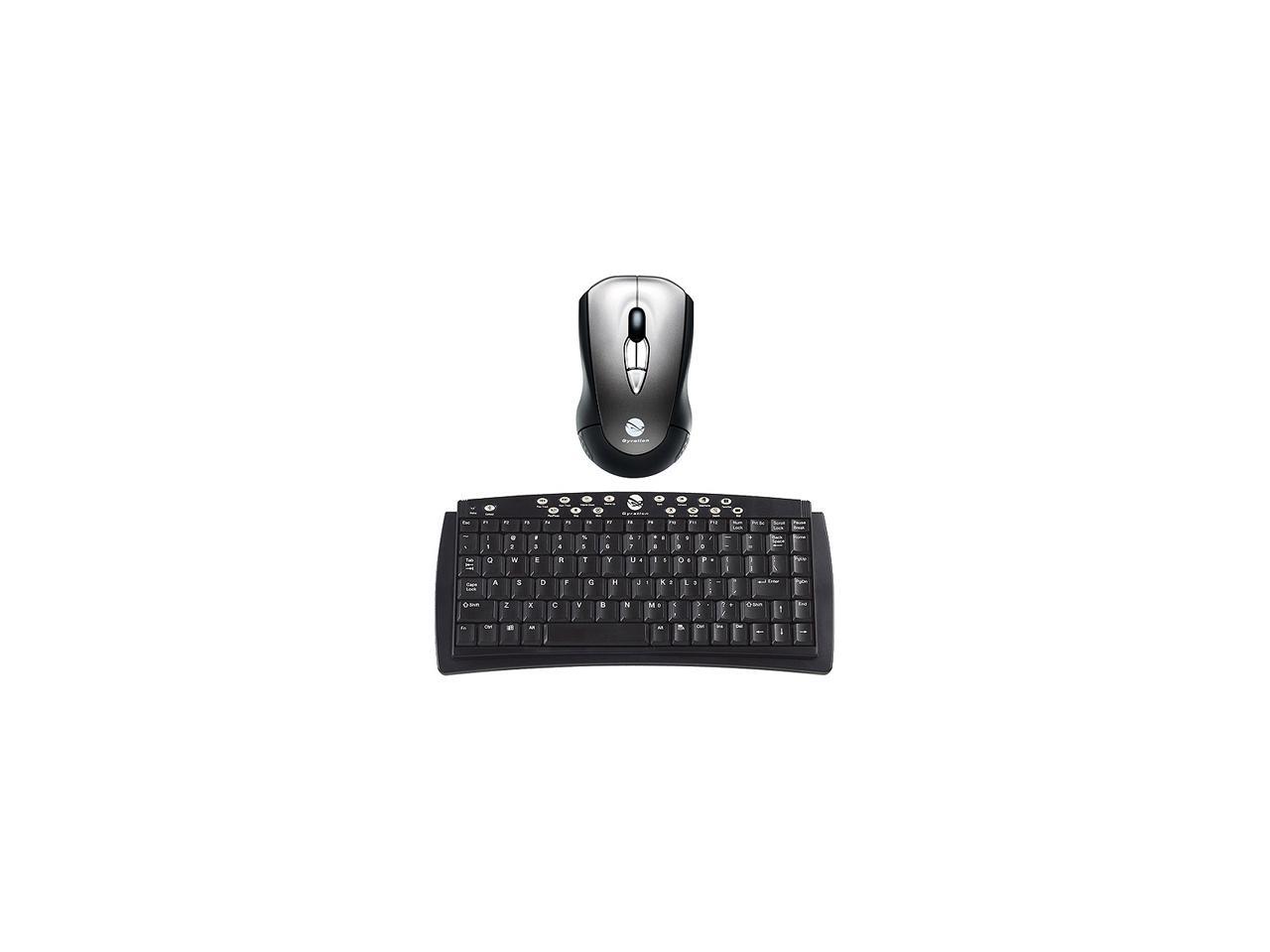 Gyration GYM2101CKNA Black RF Wireless Keyboard & Mouse