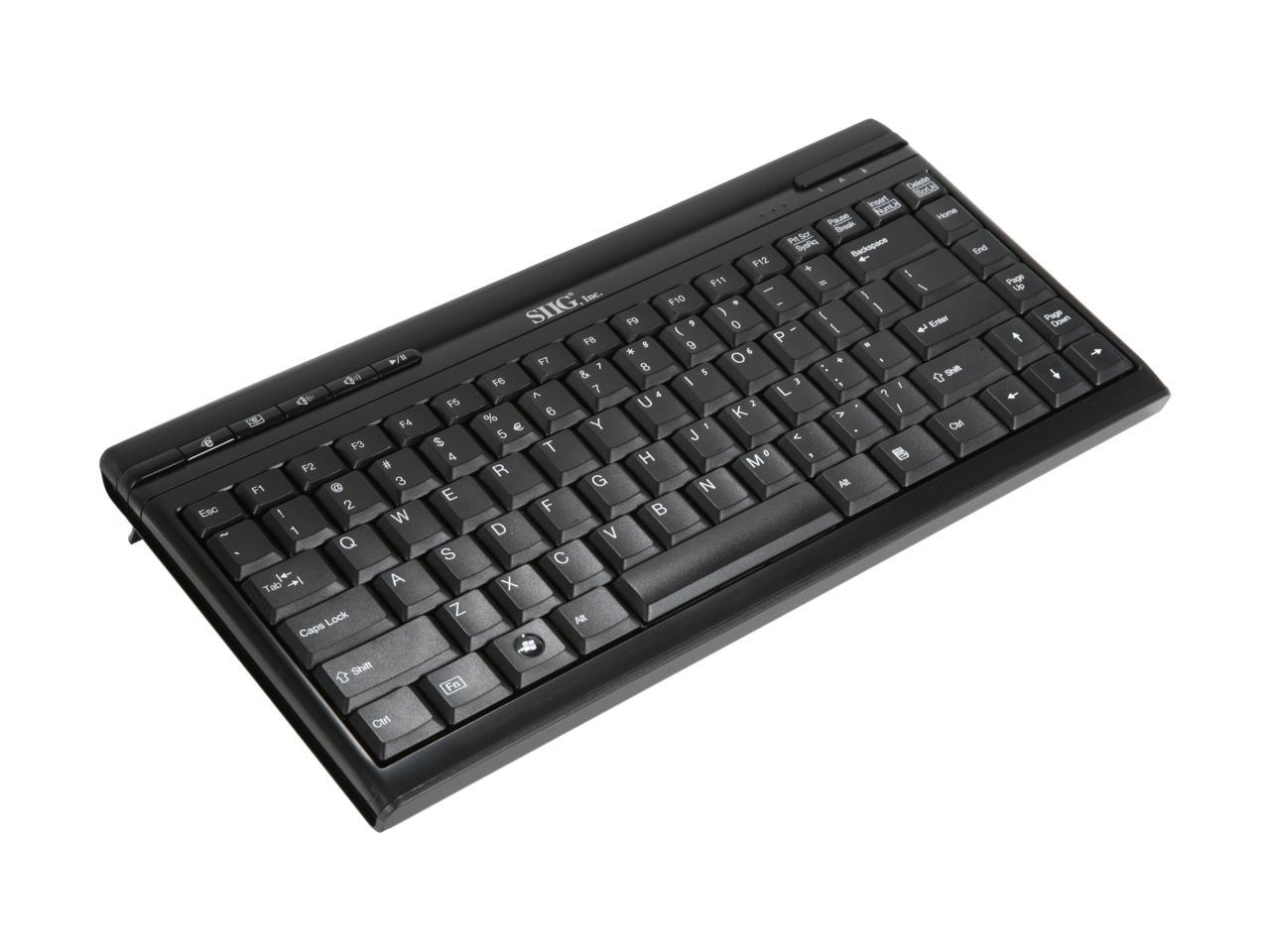 siig mini multimedia keyboard