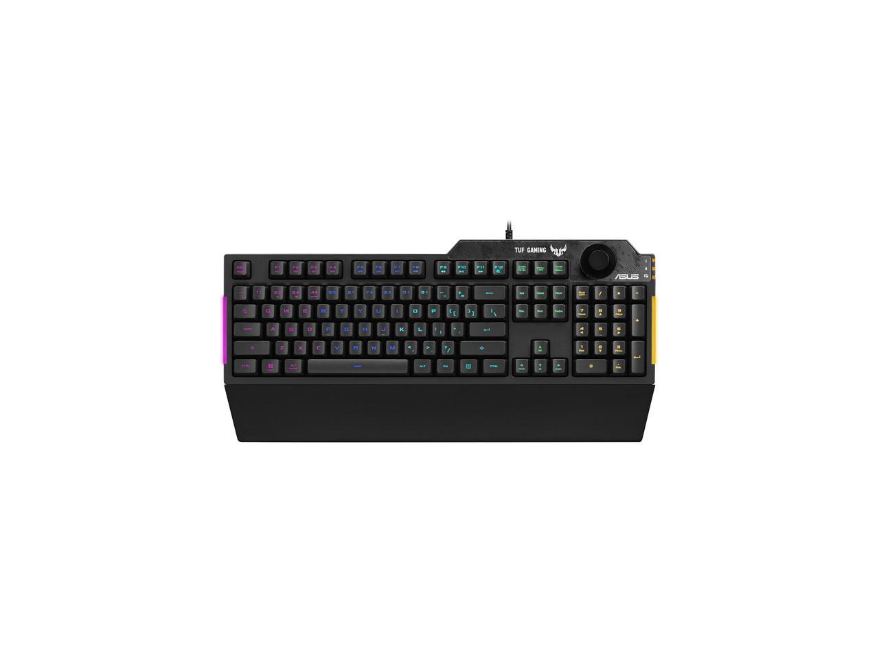 ASUS Membrane Gaming Keyboard for PC TUF K1 Programmable, Onboard