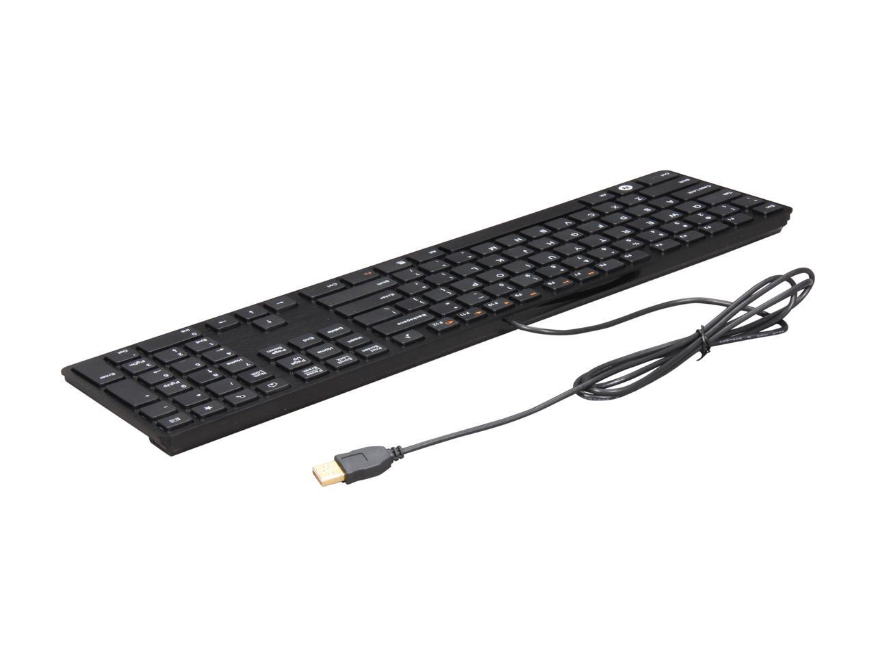 I rocks KR 6402 BK Black Wired Aluminum X Slim Keyboard For PC Newegg ca i-rocks-kr-6402-bk-black-wired-aluminum-x-slim-keyboard-for-pc-newegg-ca