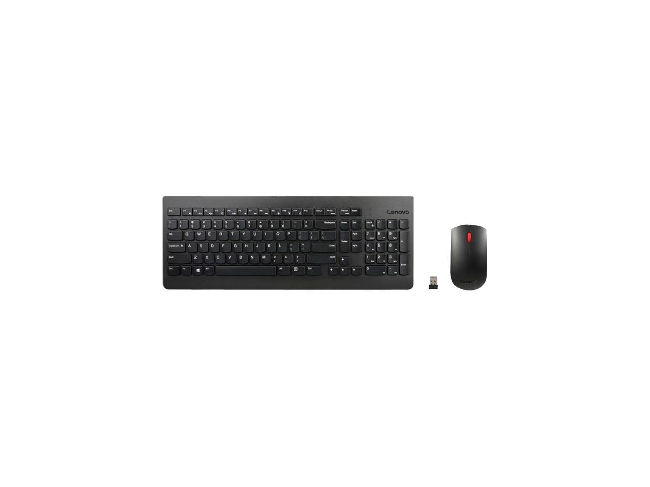 Lenovo Essential Wireless Keyboard And Mouse Combo X M Black Ghz Swedish Finnish