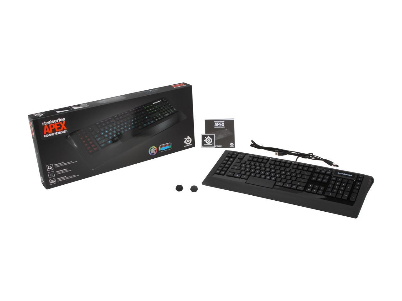SteelSeries 64145 APEX Keyboard English Newegg.ca