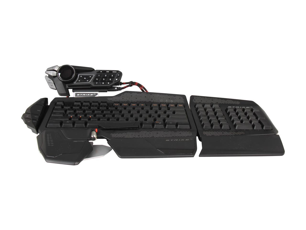 Mad Catz S.T.R.I.K.E.5 Gaming Keyboard for PC - Newegg.com