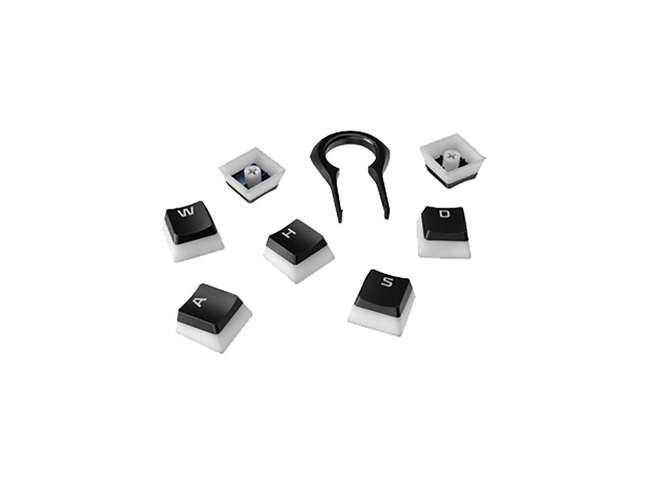 HyperX Pudding Keycaps Full Key Set PBT Black (US Layout)