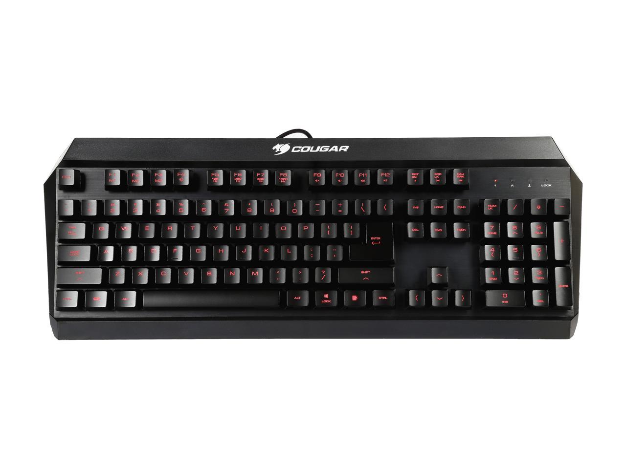 cougar 450k hybrid mechanical gaming keyboard