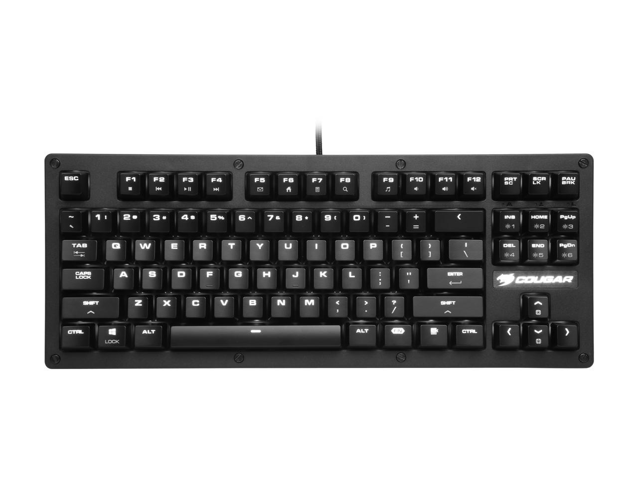 Blue Cherry MX Cougar Puri Gaming Mechanical Keyboard with Magnetic Protective Cover 