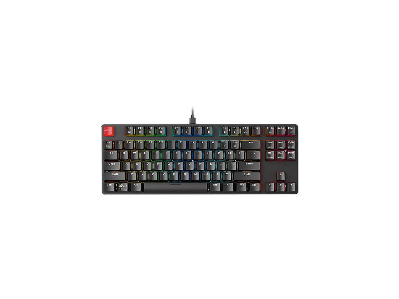 Glorious GMMK TKLBrown RGB Full Modular, Mechanical Gaming Keyboard
