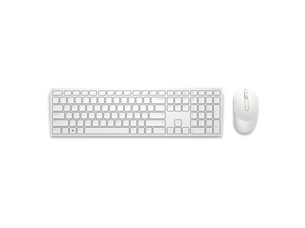 Dell Pro KM5221W Keyboard & Mouse KM5221W-WH-US - Newegg.com