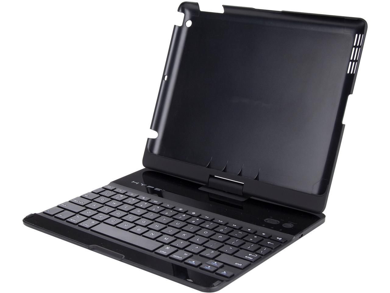 HYPE Ultra Aluminum Swivel Bluetooth Keyboard Workstation, 360 Degree