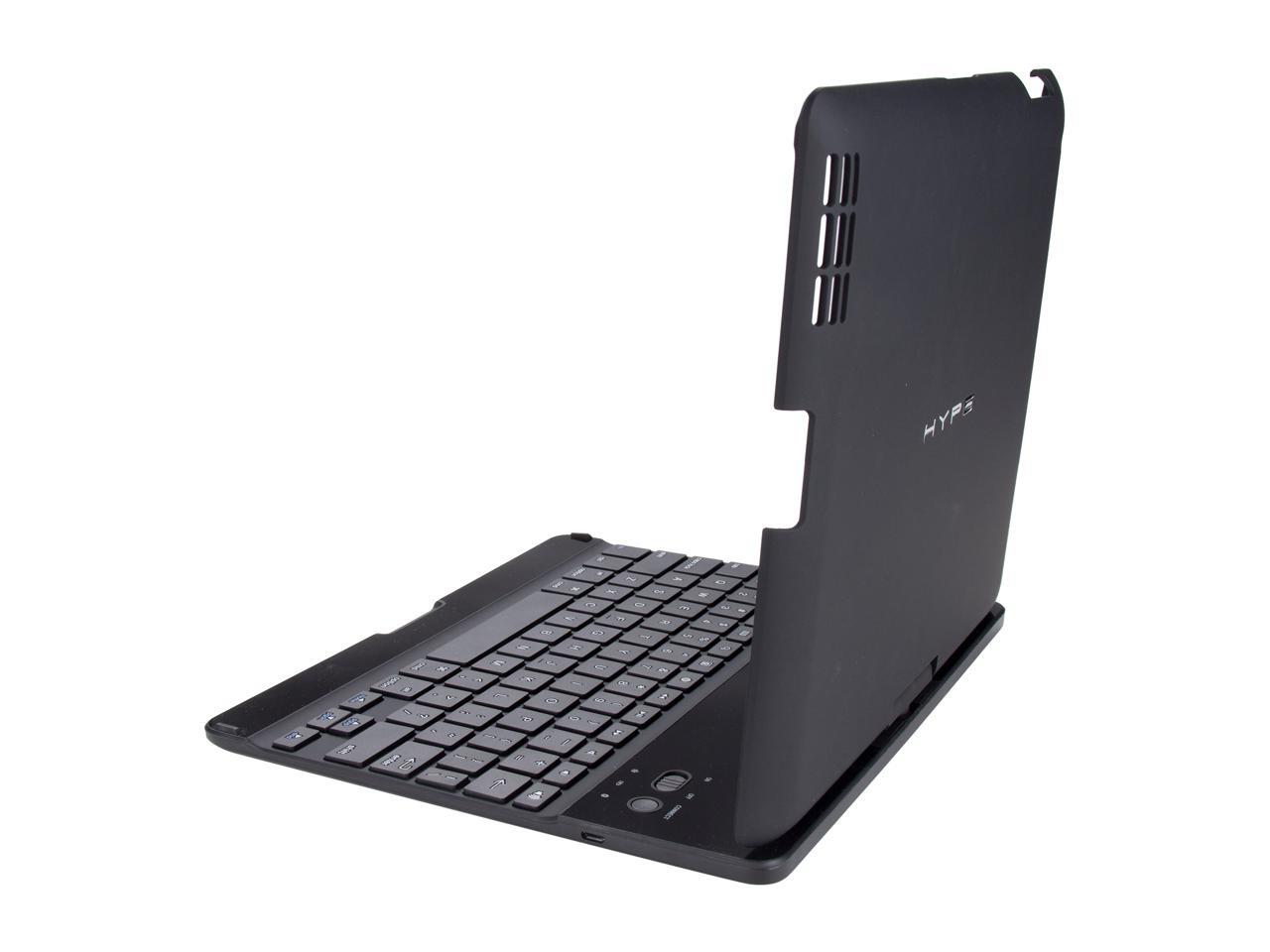 HYPE Ultra Aluminum Swivel Bluetooth Keyboard Workstation, 360 Degree