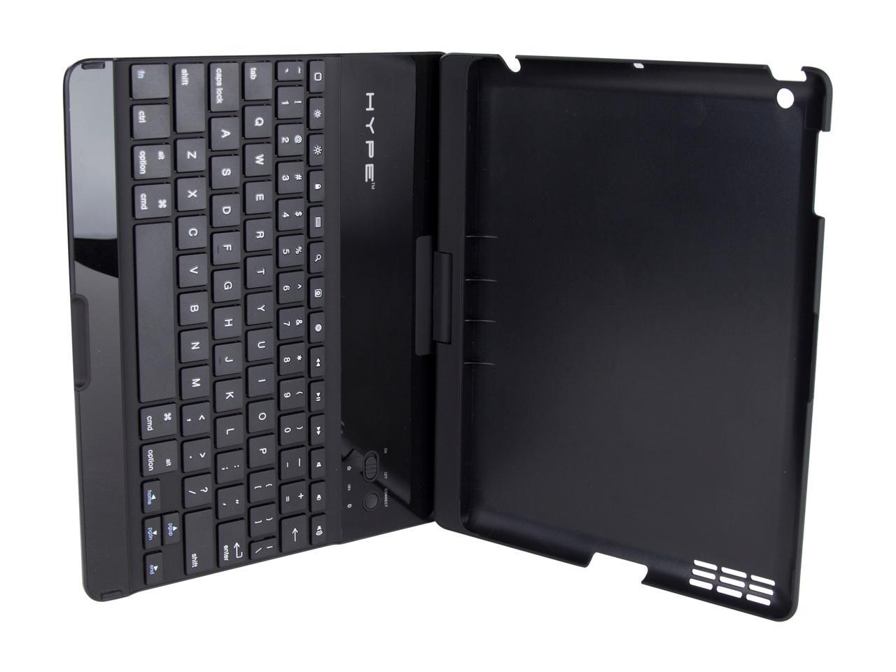 HYPE Ultra Aluminum Swivel Bluetooth Keyboard Workstation, 360 Degree